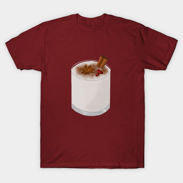 Egg nog drink T-Shirt by toffany's